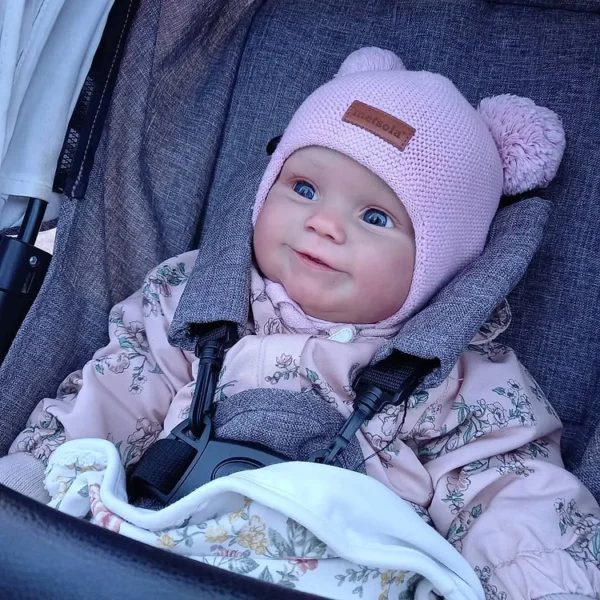 "Heartbeat" 20'' Reborn Doll Shop Hayden Awake Weighted Reborn Toddler Baby Girl Doll - Realistic and Lifelike