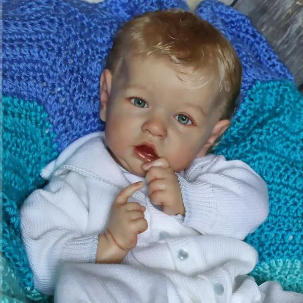 [Kids Reborn Gift] 20'' Reborn Lover Jeremy Newborn Reborn Baby Toddler Silicone Boy Doll - Image 2