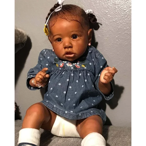 20 Inches Authentic Silicone Reborn Dolls Zakai Lifelike Rebirth Girl Realistic Reborn Baby Dolls Best Gift Ideas