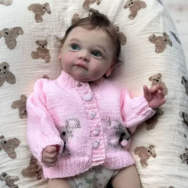 12"&16" Clement Full Body Silicone Bendable Reborn Baby Boy or Girl Dolls Named Aleary and Dlaba - Image 2