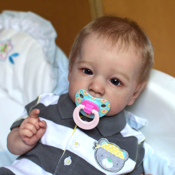[Holiday Gift Offer] 20'' Handmade Reborns Kaylee Reborn Toddler Silicone Newborn Baby Doll Boy - Image 2