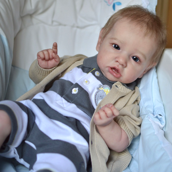 [Holiday Gift Offer] 20'' Handmade Reborns Kaylee Reborn Toddler Silicone Newborn Baby Doll Boy
